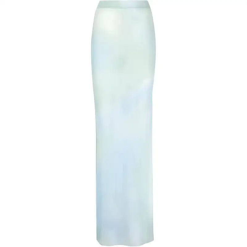 OFF WHITE Casual Long Skirt Women's