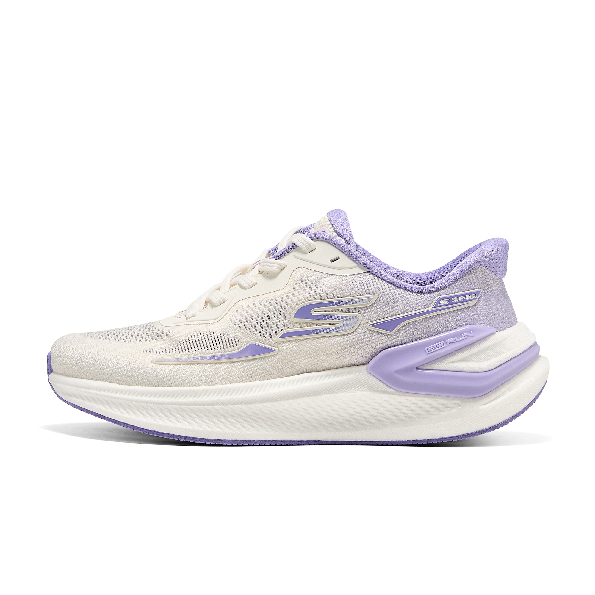 Женские кроссовки Skechers Skechers GO RUN Consistent Pro (бело-фиолетовые)