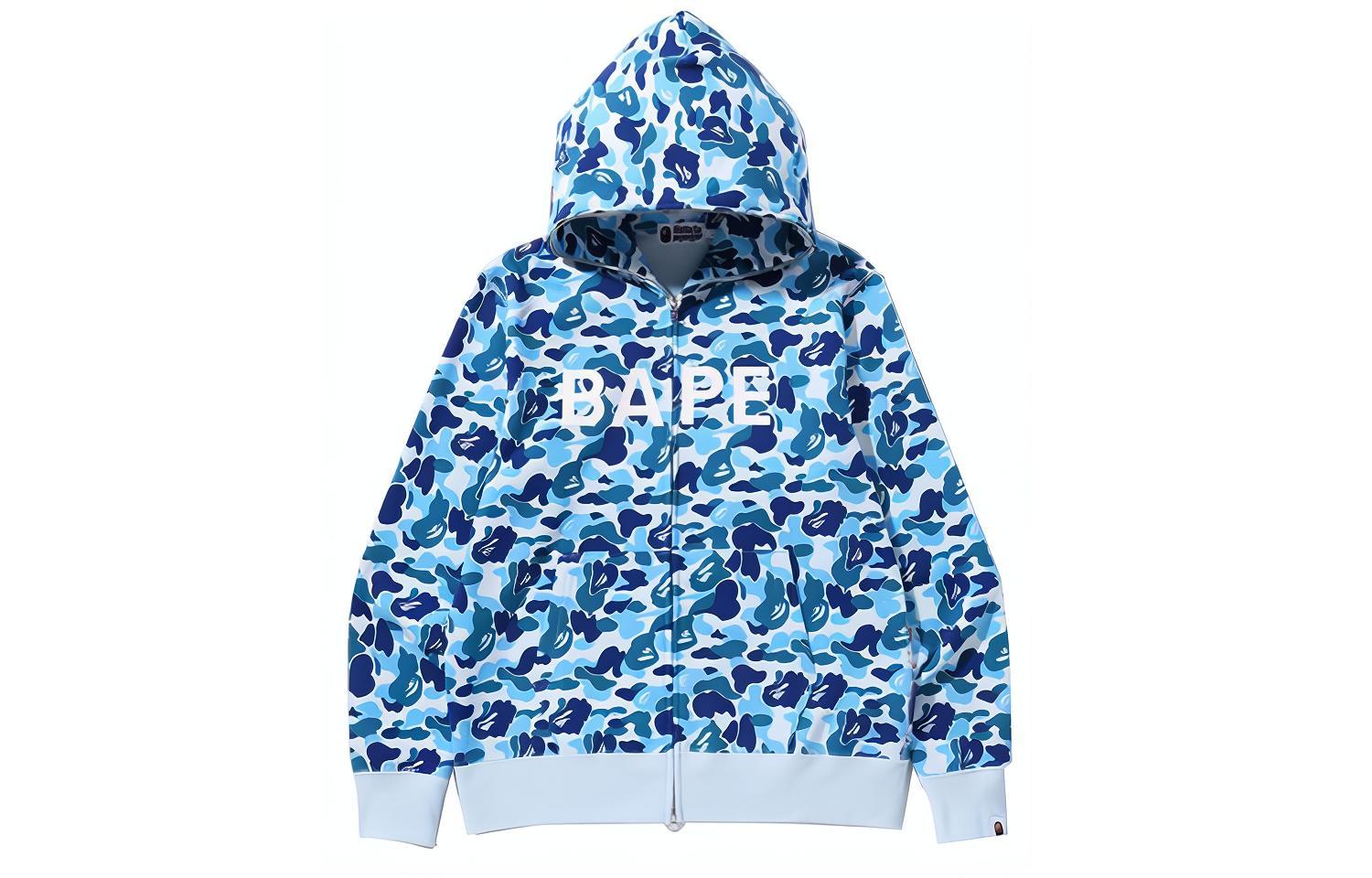 Bape Abc Camo Bape Full Zip Hoodie