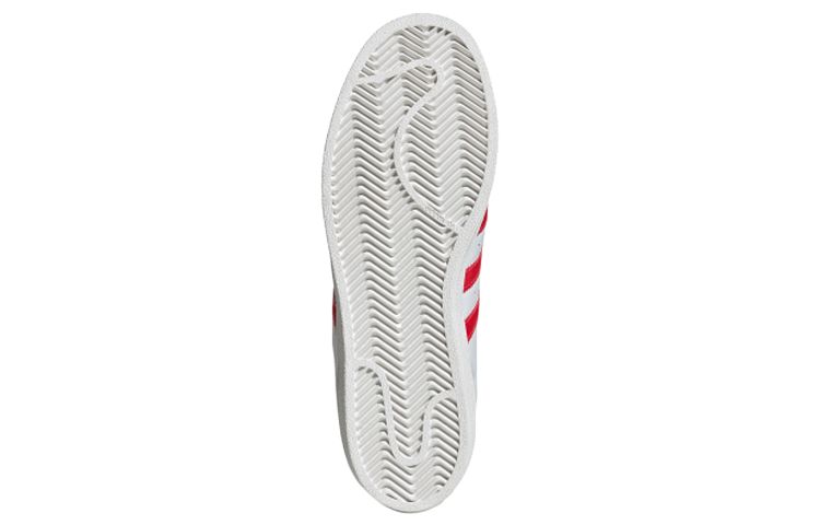 Кеды adidas Originals Superstar (красно-белые) — Красныйбелый — фото 6