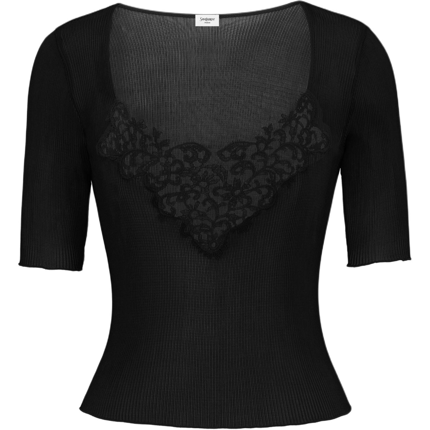 Женский кофта SAINT LAURENT (черная)
