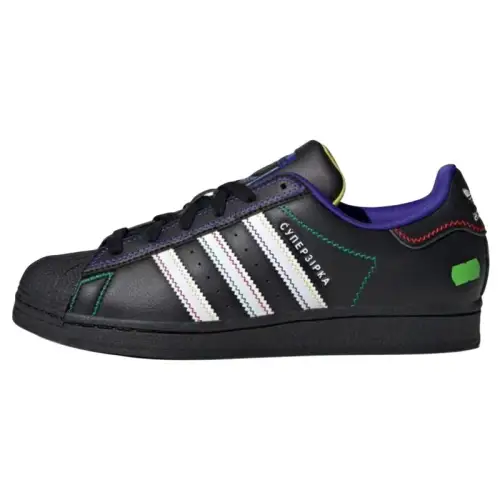 Adidas Superstar X Kseniaschnaider 'Black Night Flash Green' Women's