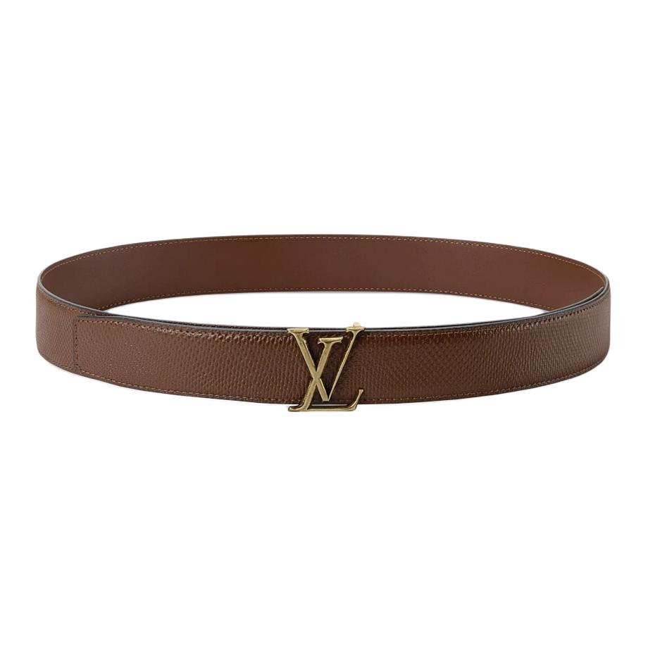 Мужской ремень Louis Vuitton (темно-коричневый)