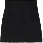 tweed mini skirt