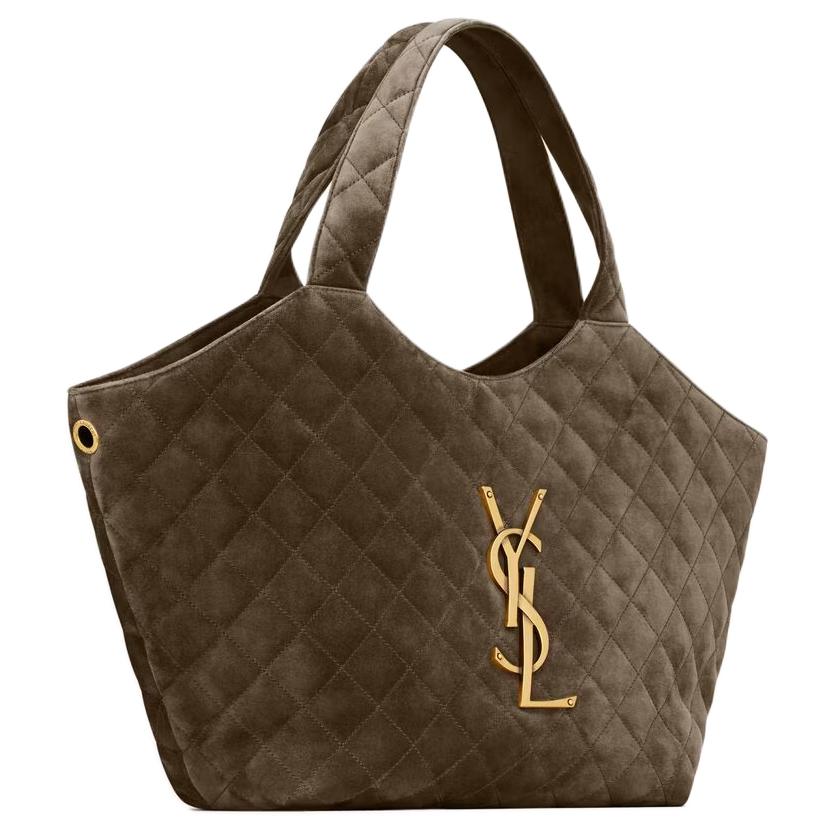 Сумка SAINT LAURENT ICARE (светло-коричневый) — фото 4