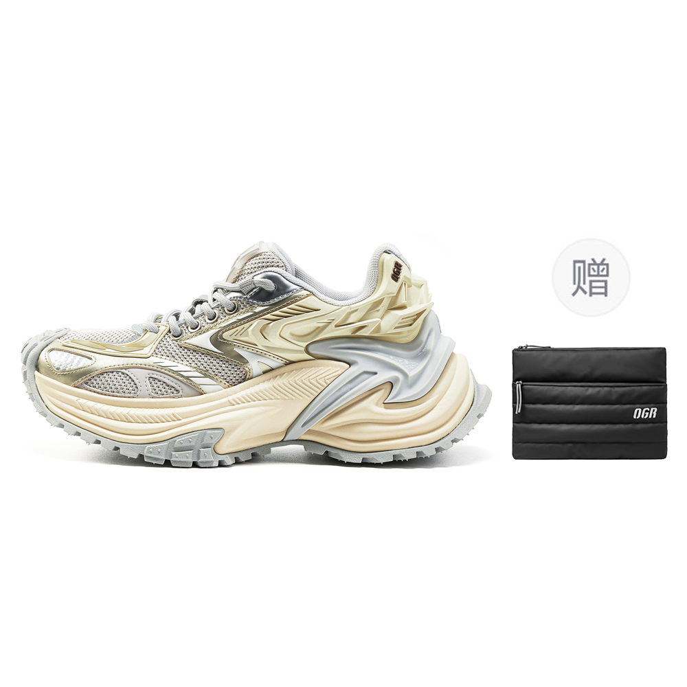 OGR Cobra Low top Running Shoes Unisex Sub Card Gold