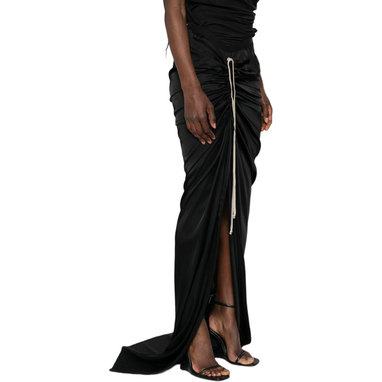Женская юбка RICK OWENS/RO (черная)