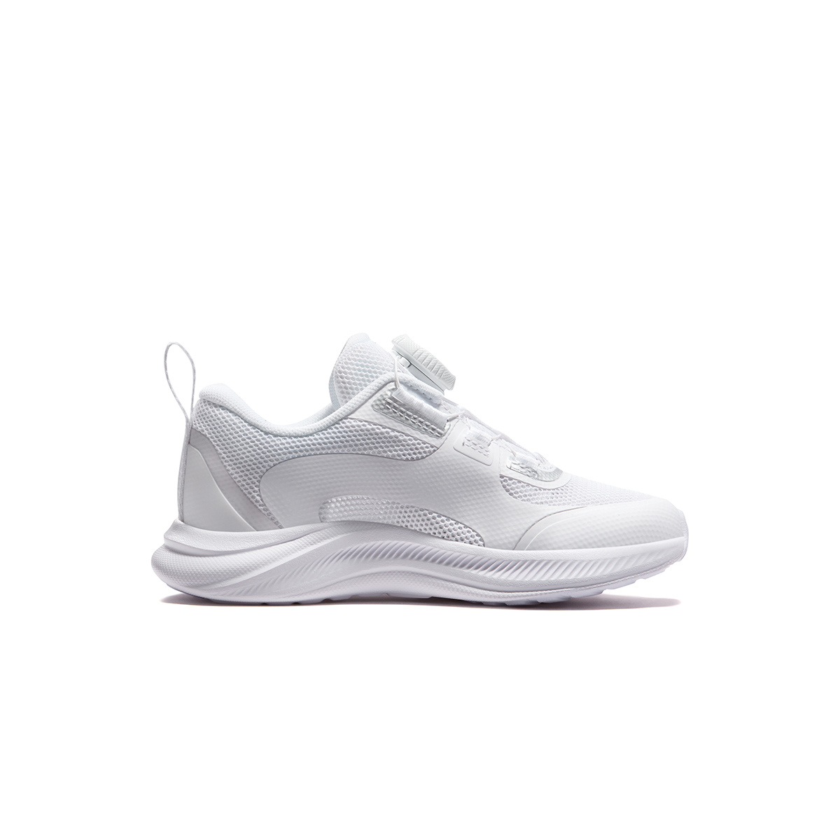 Кроссовки Fila KIDS SOFT4 (бело-серебристые) — фото 5