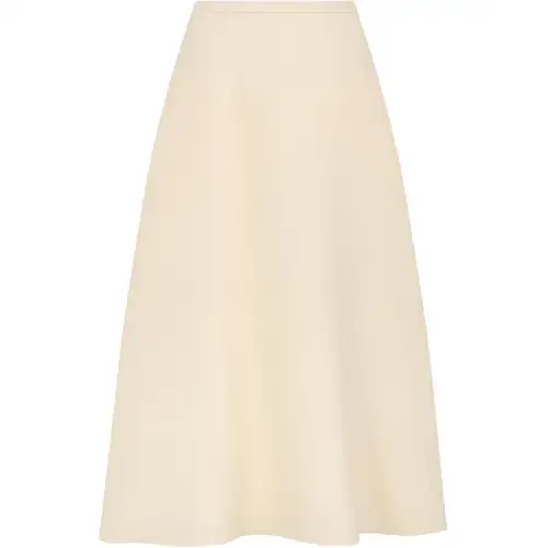 DIOR Casual Long Skirt Women's Ecru