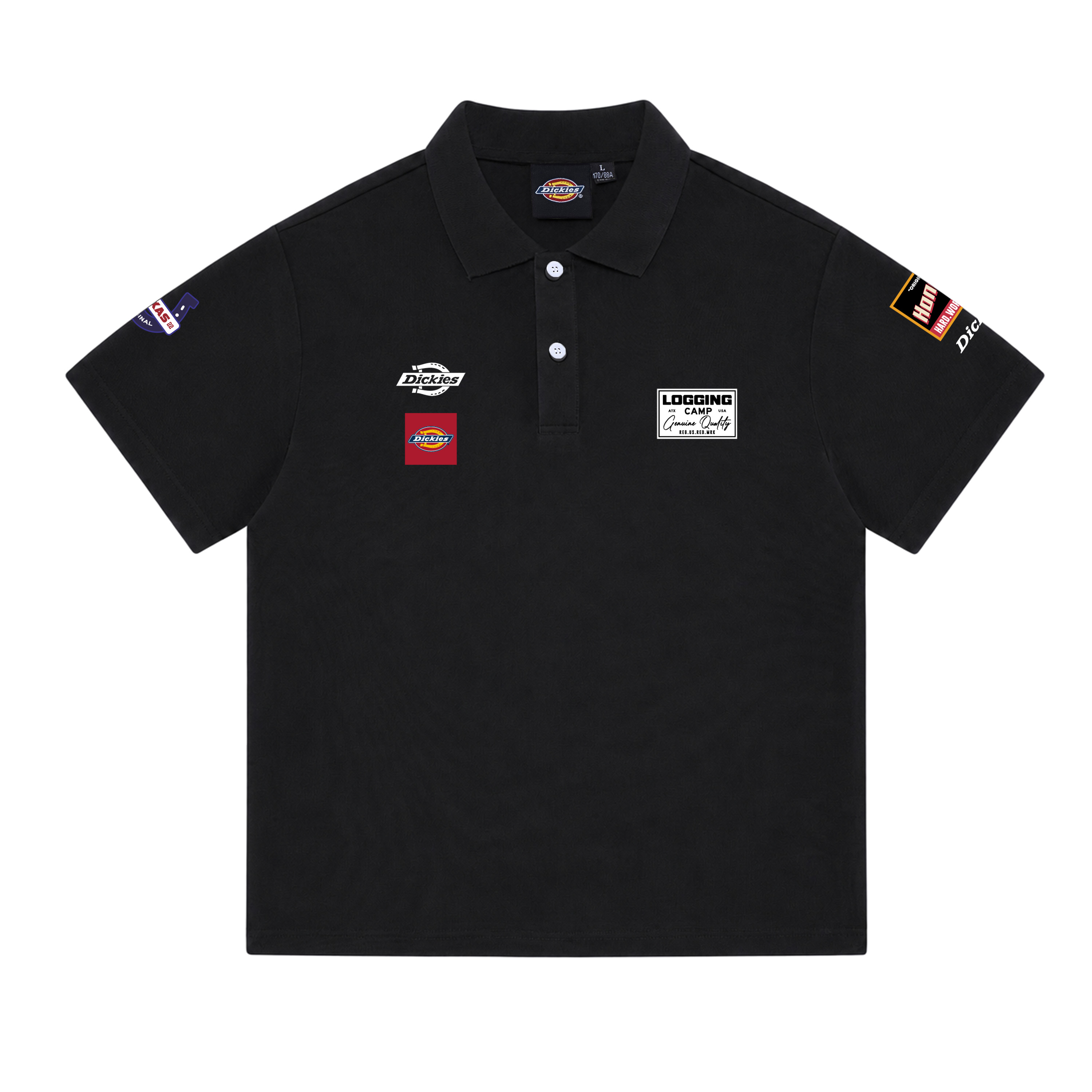 Унисекс футболка Dickies Dickies logocleanfitPolo (разноцветный)