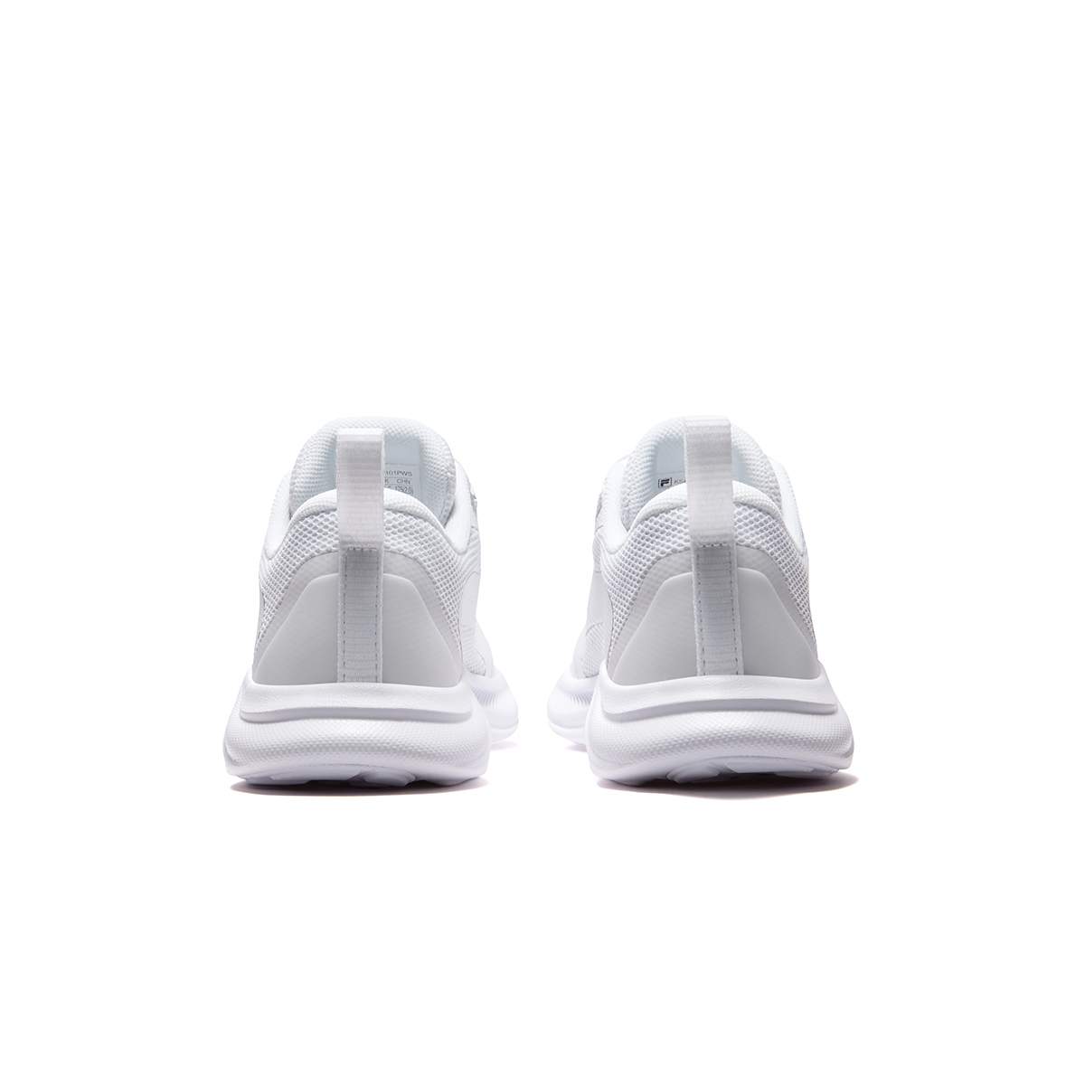 Кроссовки Fila KIDS SOFT4 (бело-серебристые) — фото 3