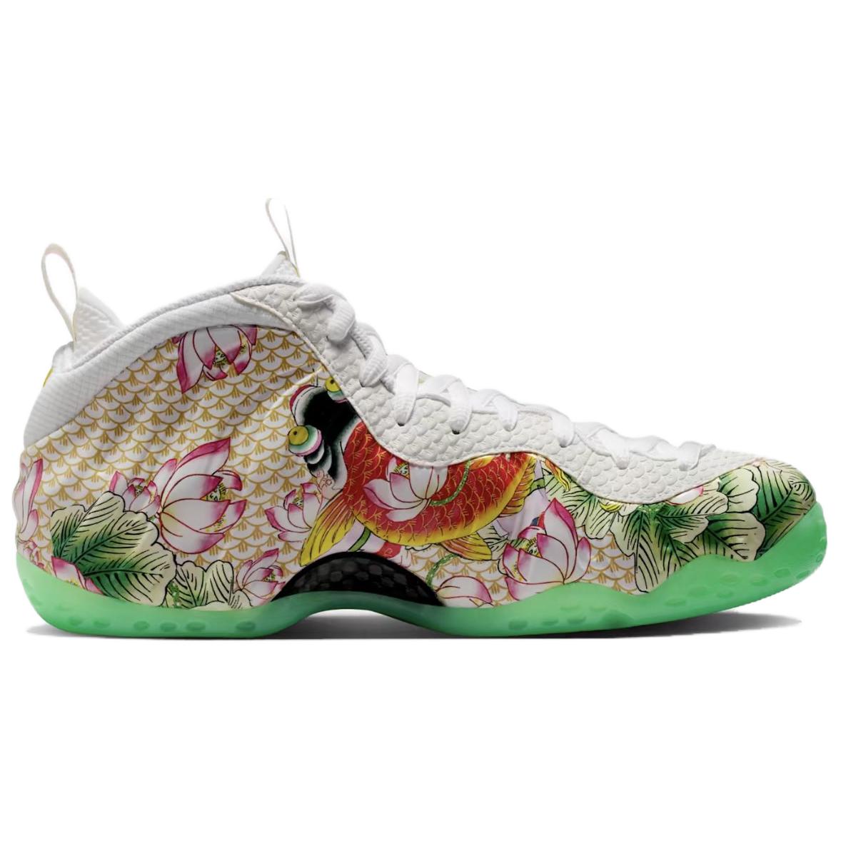 IR2078-100] -Men- Nike Foamposite One High top Basketball Shoes