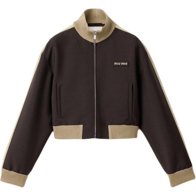 Женская куртка MIU MIU Racing Jacket (разноцветная)