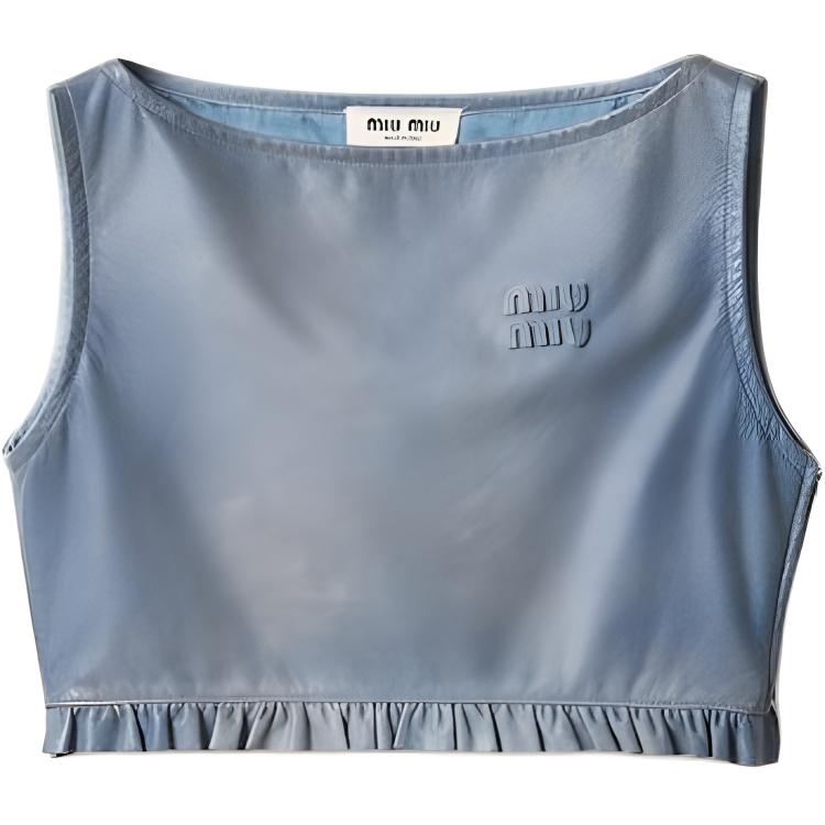 Женский жилет MIU MIU SS26 (черный)