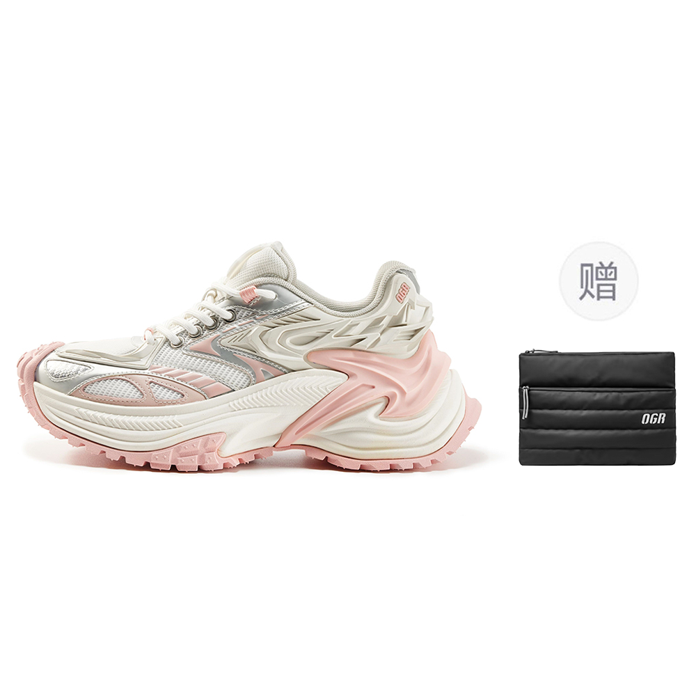 OGR Cobra Low top Casual Running Shoes Unisex Dopamine Dressing Pink