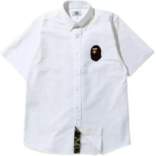A BATHING APE Shirts Men's Lapel Moderate Other