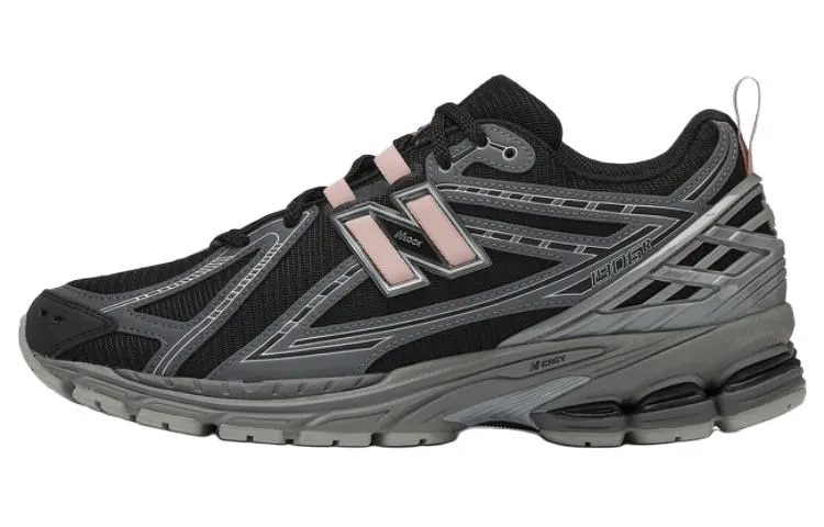 New Balance NB 1906R Retro Fashion Textile Synthetic Leather Low-Top Running Shoes Unisex Black Pink