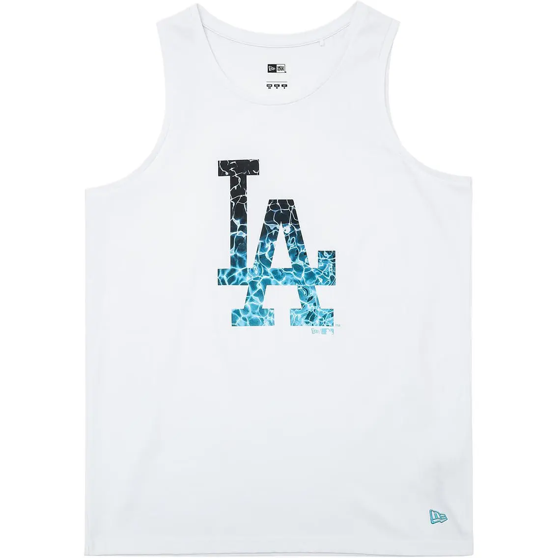 New Era Tank Tops Unisex White Crew Neck Moderate Straight Fit