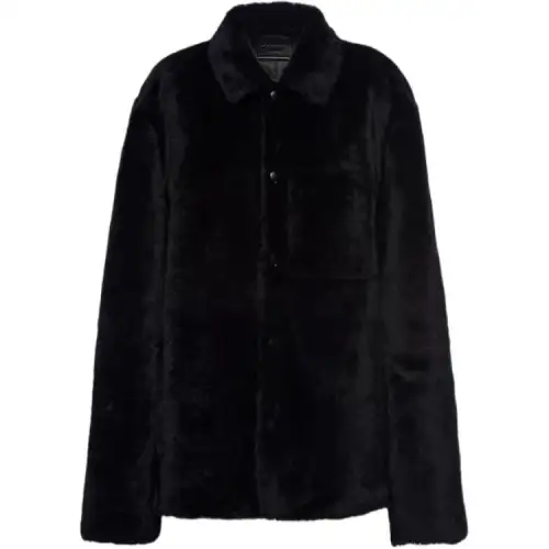 Prada shearling blouson jacket