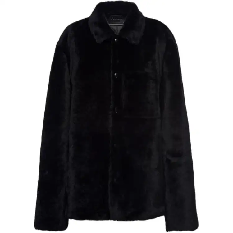Prada shearling blouson jacket