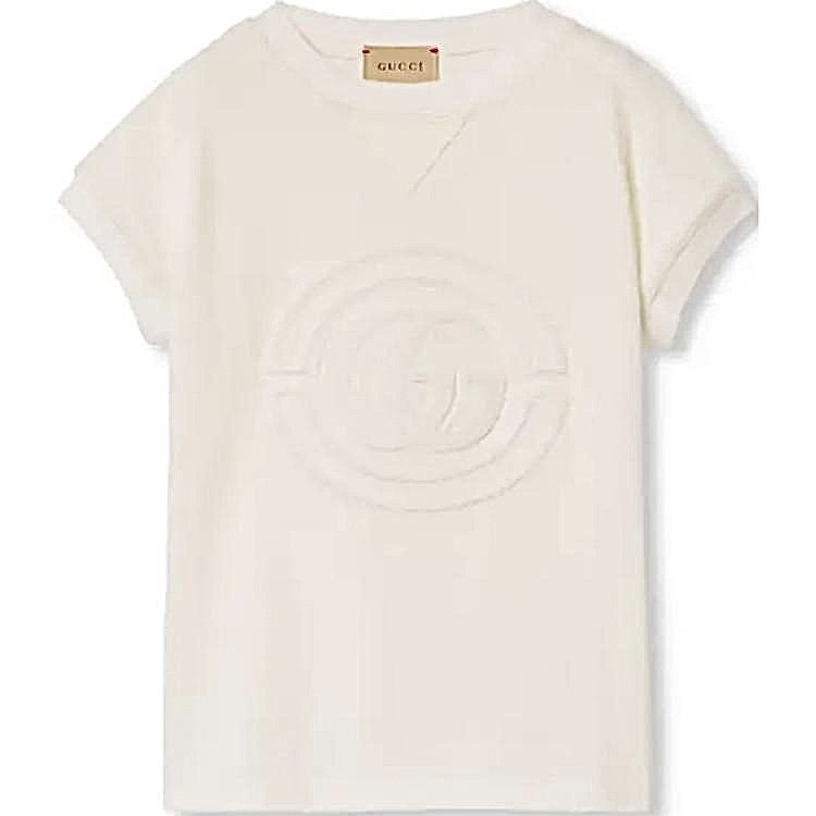 Футболка Gucci T FW242024 Logo (слоновая кость)
