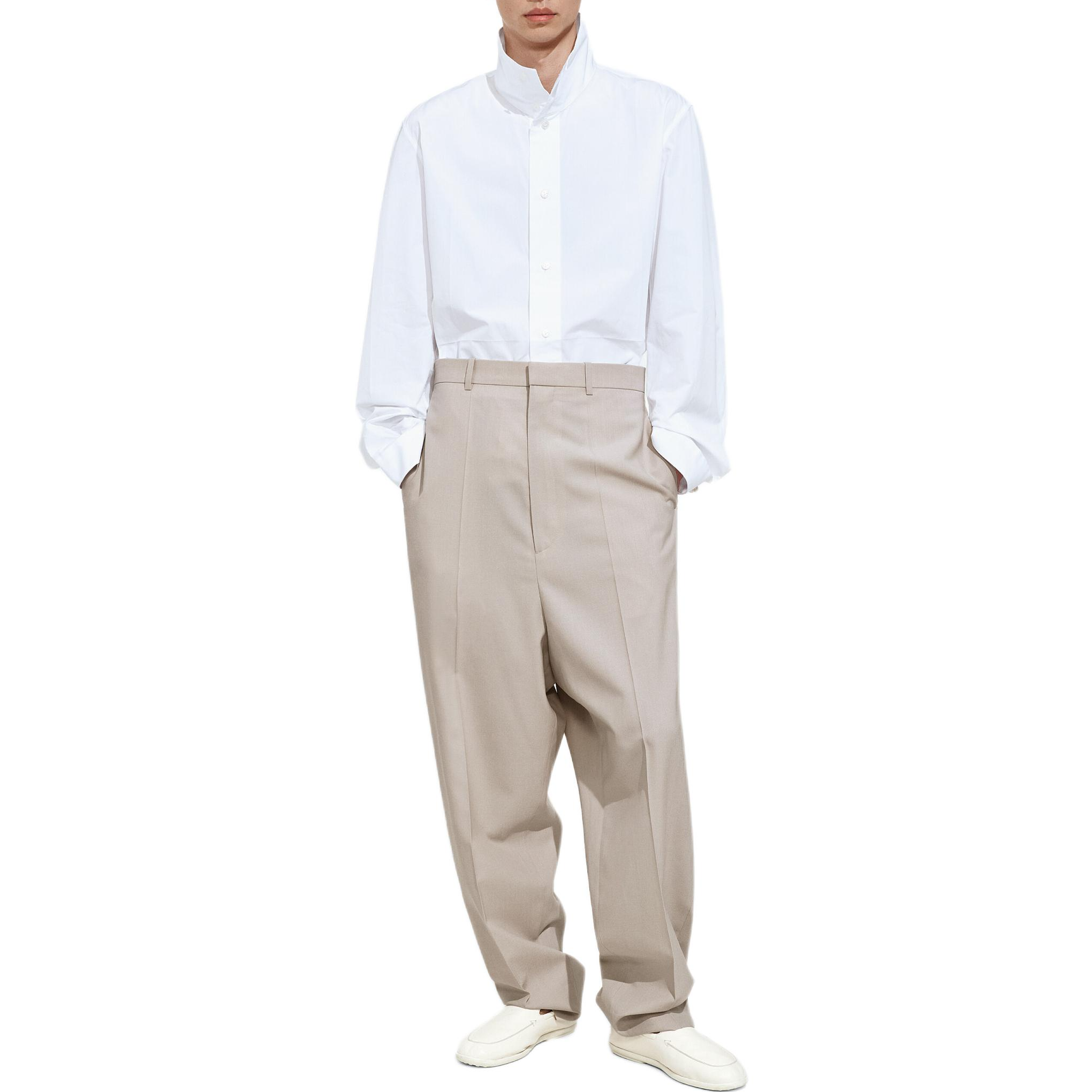 Мужские брюки Bottega Veneta SS26 (в полоску)