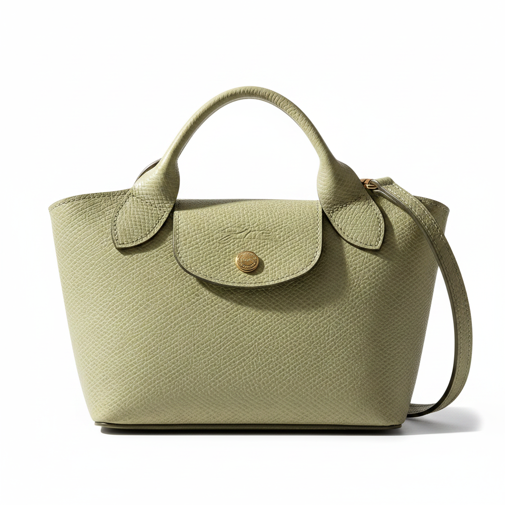 Женская сумка LONGCHAMP Épure (зеленая)