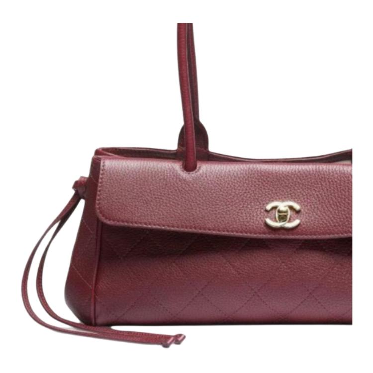 Сумка Chanel (бордовый) — фото 3
