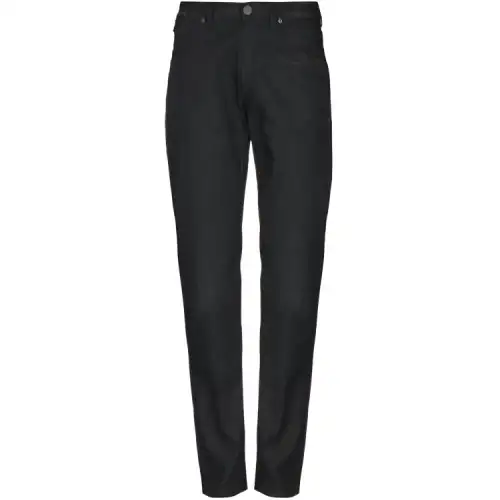 Burberry Jeans Men's Black Moderate Straight Fit Pants