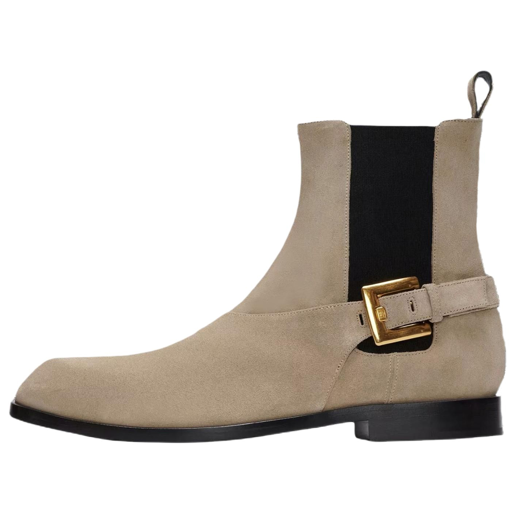 Мужские ботинки BALMAIN Anthem 2.5cm (бежевые)