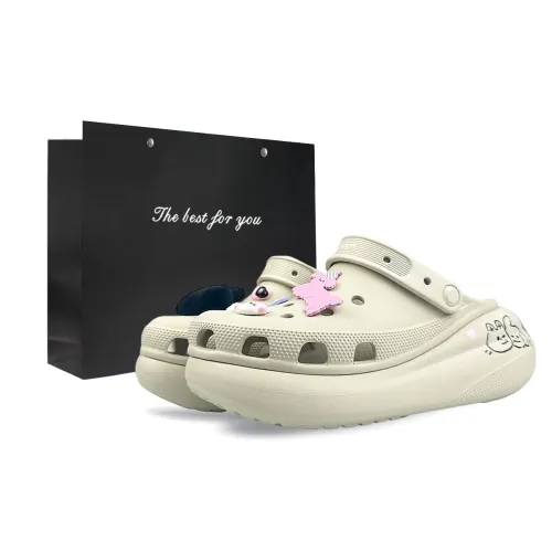 Crocs Crush Clog Clogs Unisex White