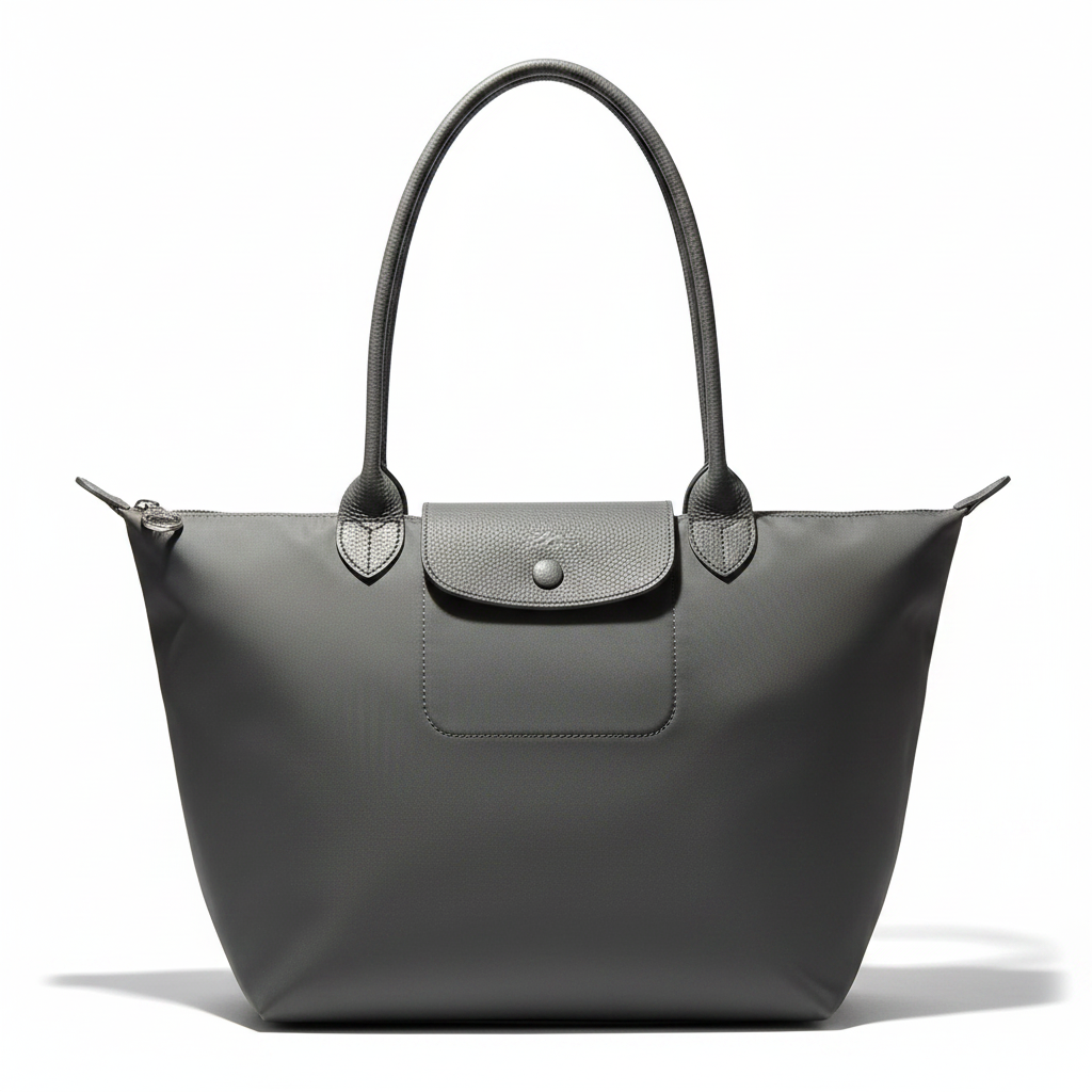 Женская сумка LONGCHAMP Le Pliage (угольно-серая)