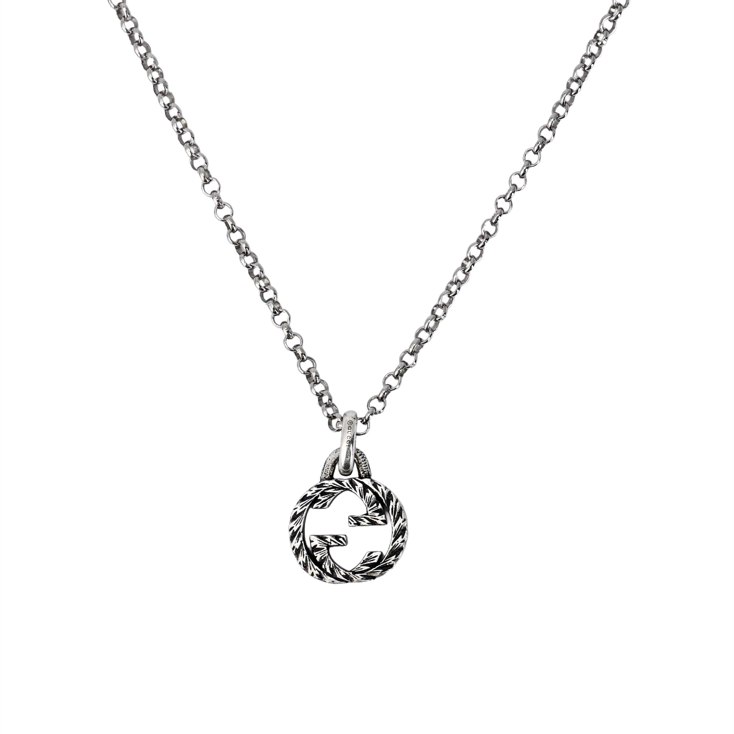 Gucci Interlocking (серебряная)
