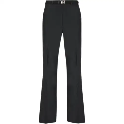 PRADA SS24 Casual Pants Men's Black