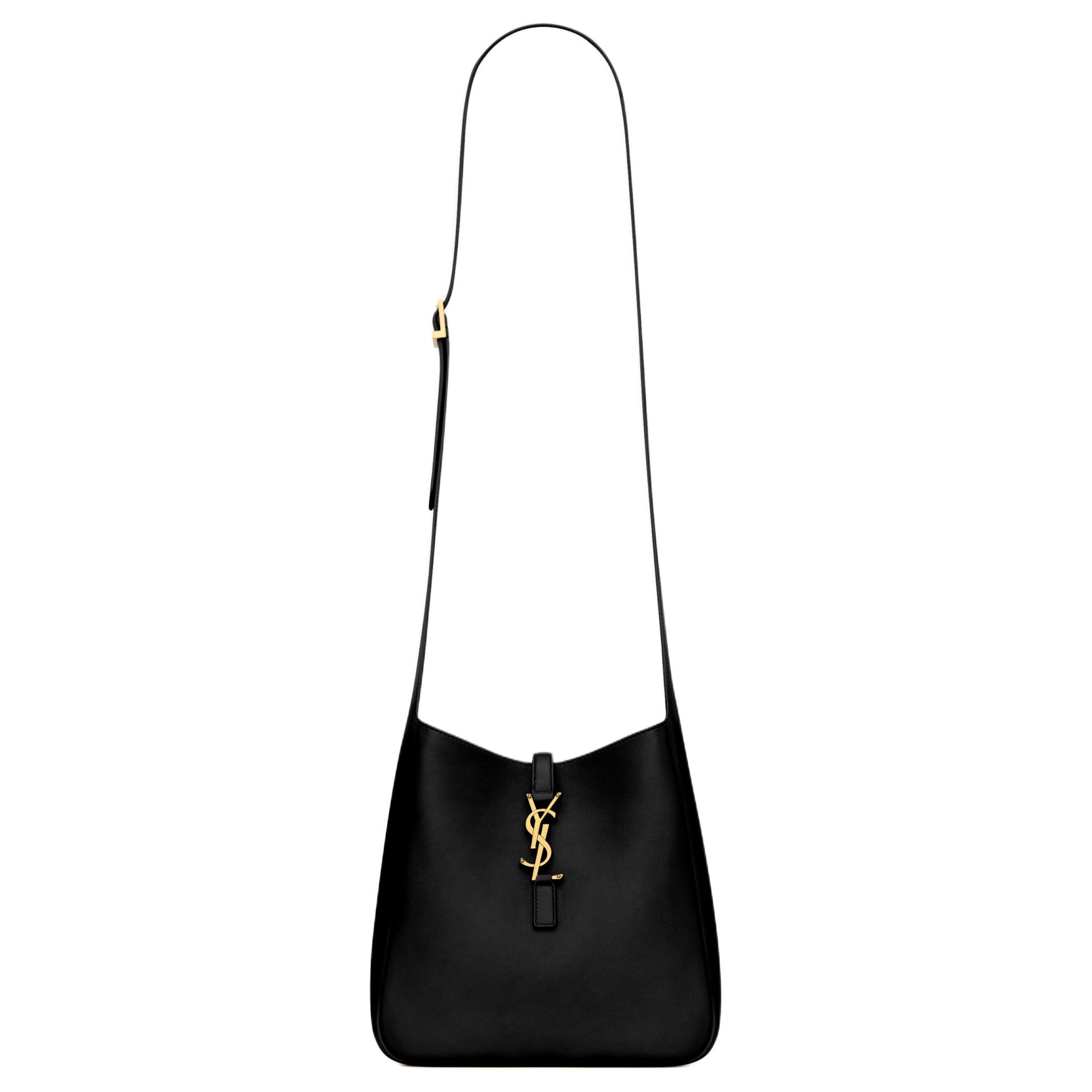 Женские сумка SAINT SAINT LAURENT LE 5 À 7 Logo (черная)