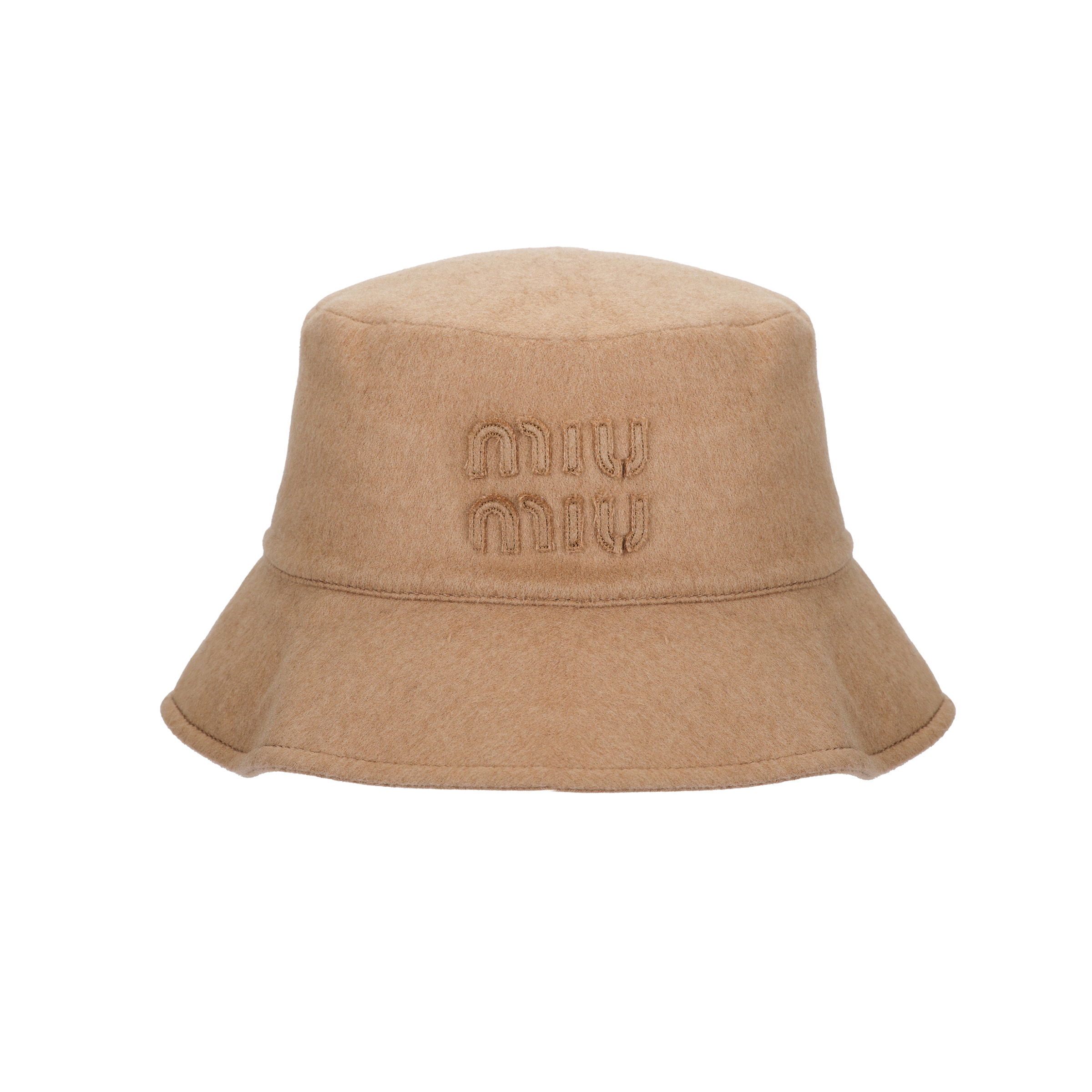 Женские шапка MIU MIU (коричневый)