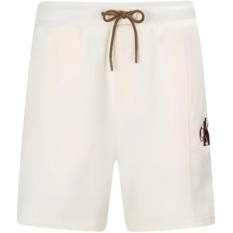 CALVIN KLEIN Casual Shorts Men's Ecru