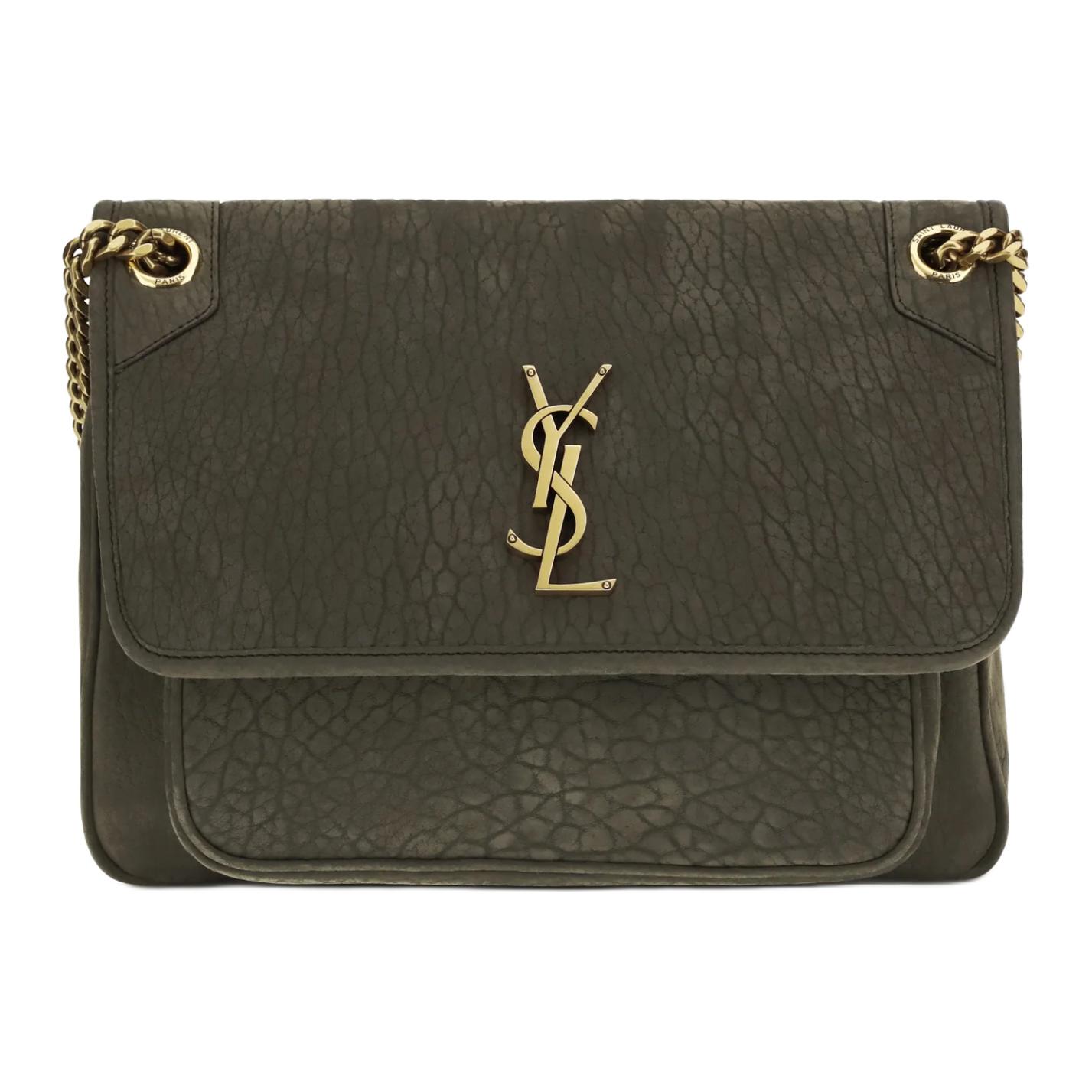 Женская сумка SAINT LAURENT Niki (зеленый)