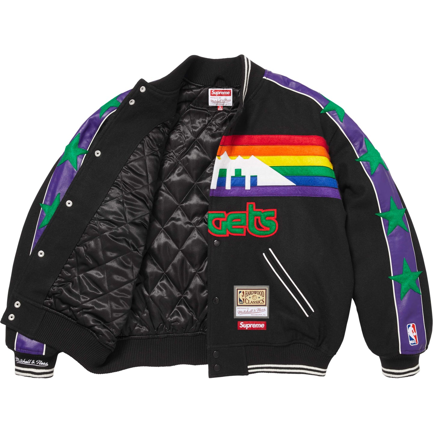 Куртка Supreme × Mitchell & Ness Teams Varsity (цвет как на фото) — фото 3