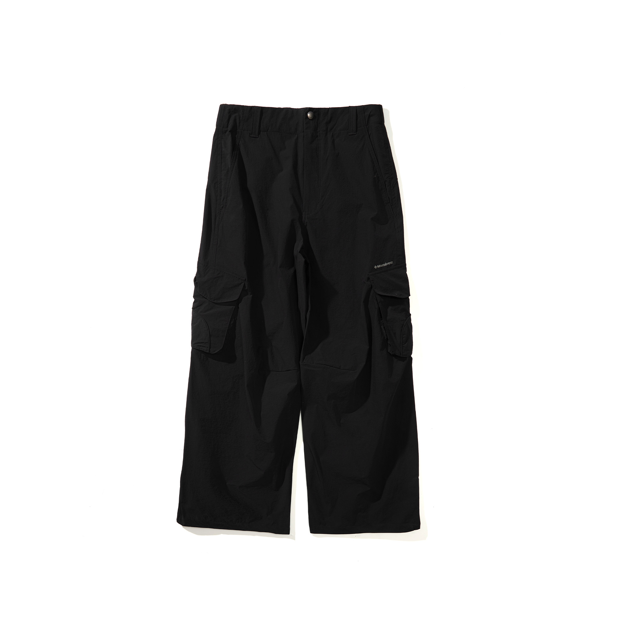 Женские штаны NOTHOMME Cargo Curved (однотонные серые)