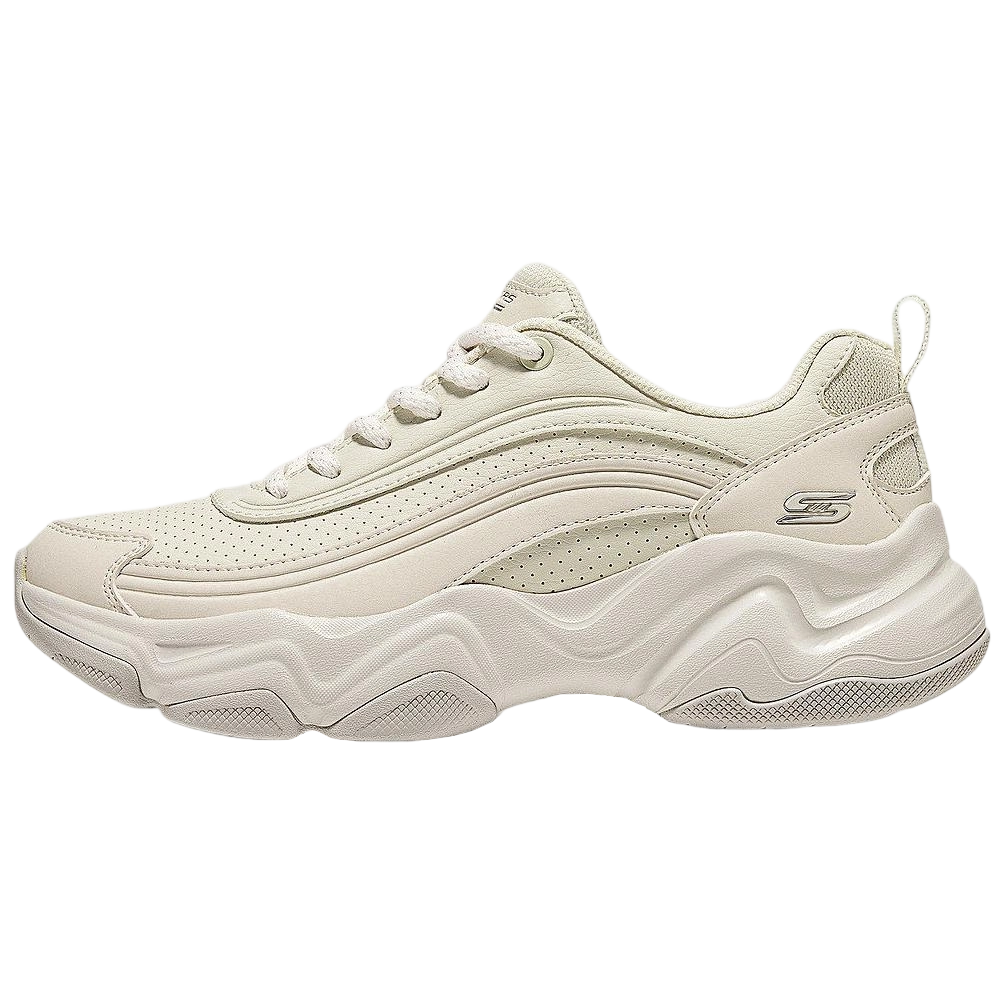 Женские кроссовки Skechers D'Lites (молочные)