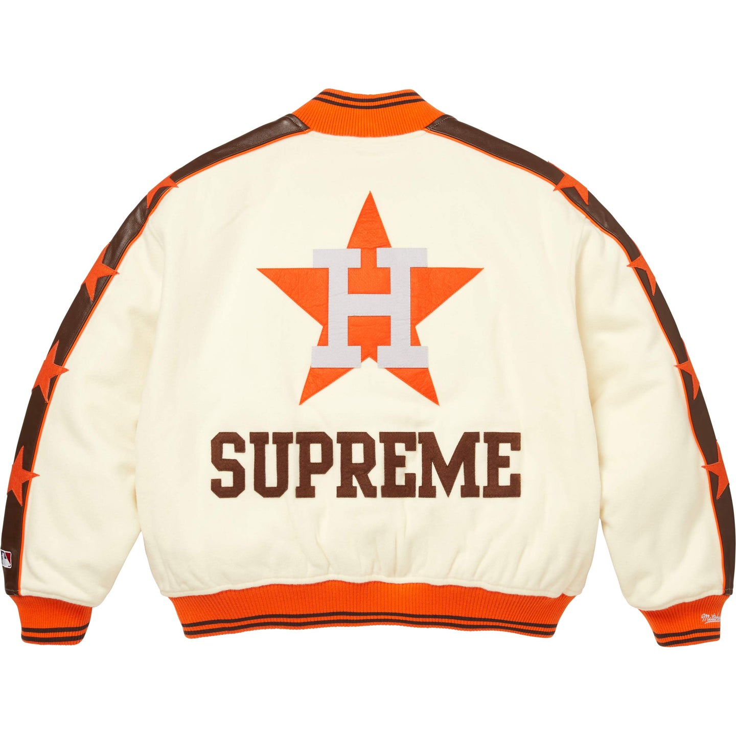 Куртка Supreme × Mitchell & Ness Teams Varsity (цвет как на фото) — фото 16