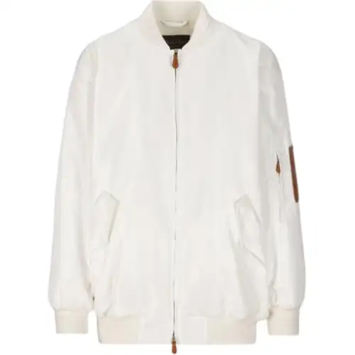 Loro Piana Zip Closure Jacket Women's White