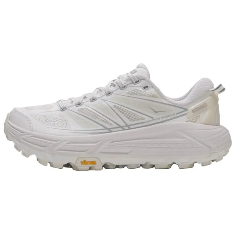 HOKA ONE ONE Mafate Speed 2 White Lunar Rock All Gender