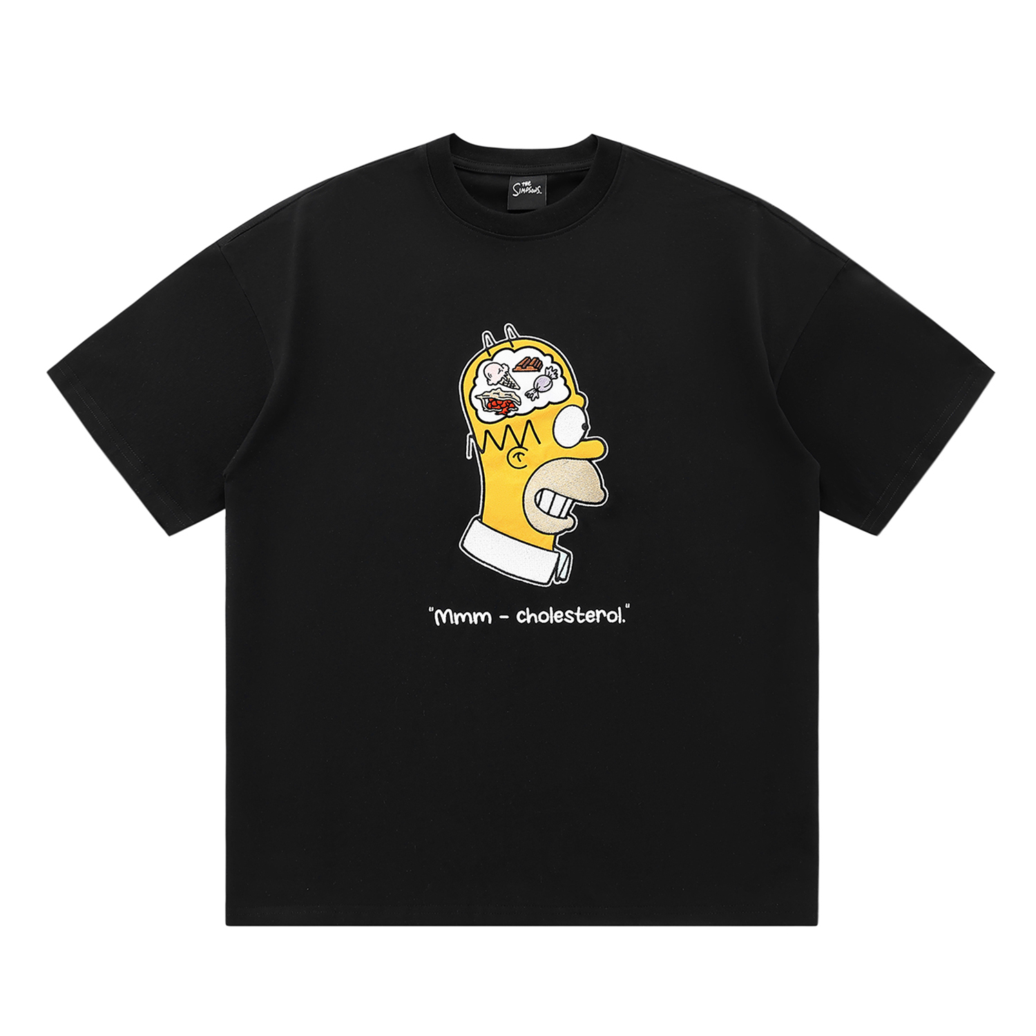 Футболка The Simpsons Cartoon Logo T-Shirt (черная)