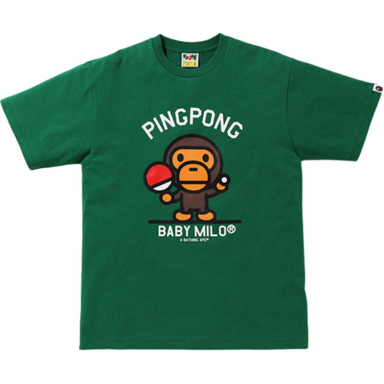 Мужская футболка A BATHING APE Ping-Pong Tee (черная)