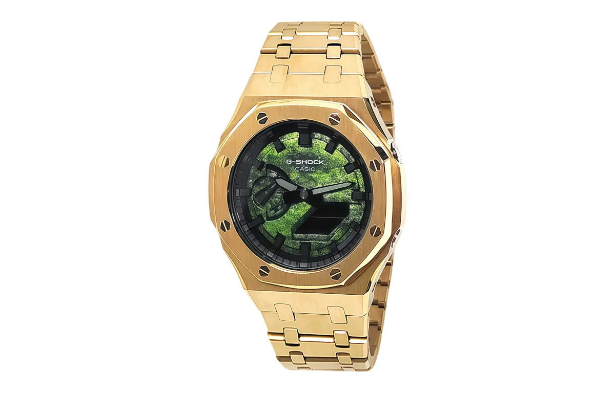 CASIO Men Liquid Crystal/Analog Dual Display Series Black Watch