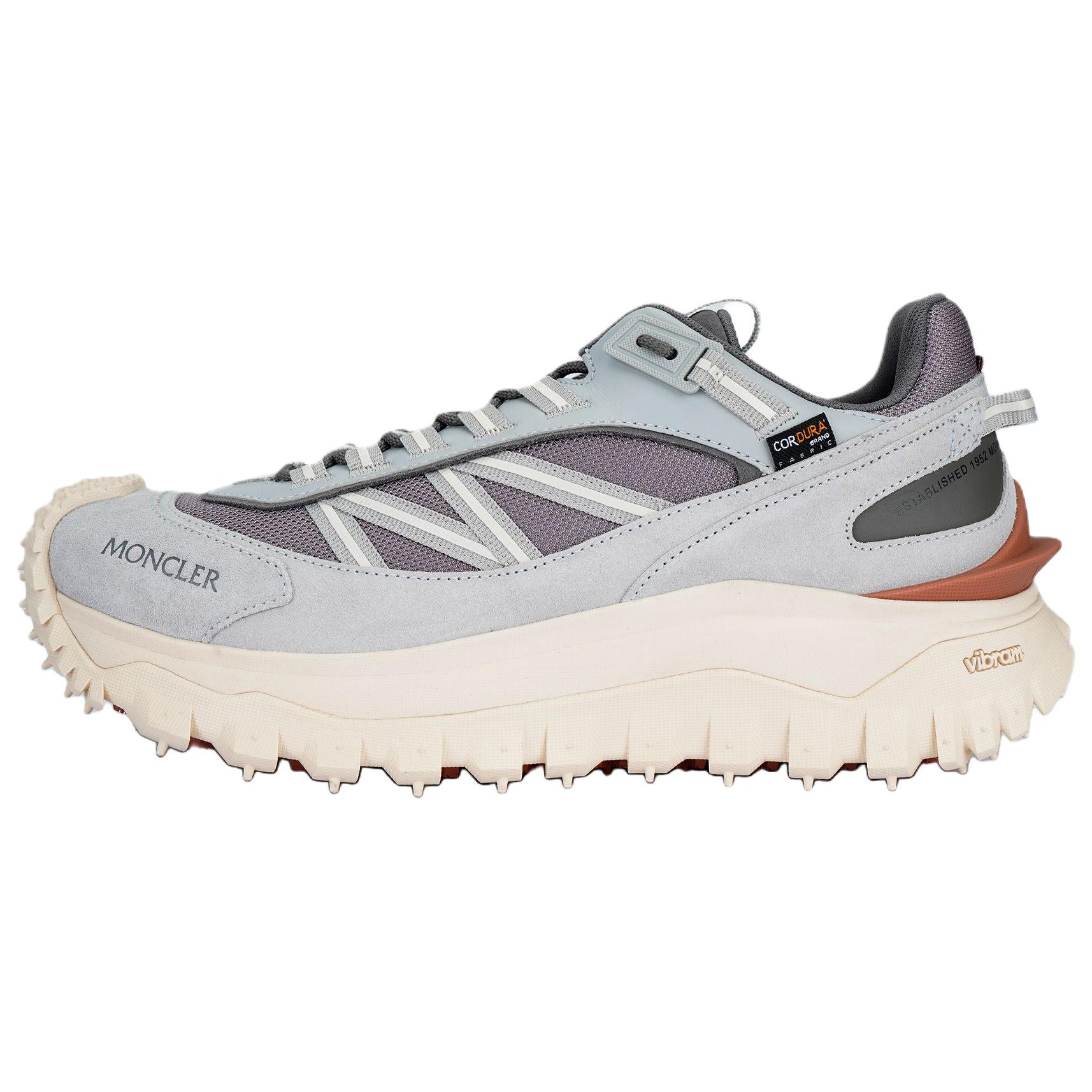 Мужские кроссовки Moncler Trailgrip (серые)