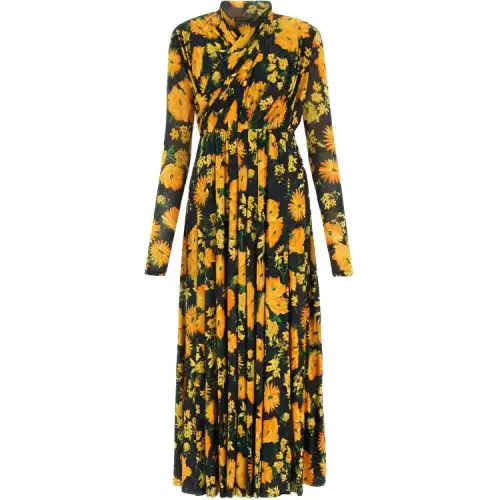 Balenciaga floral-print maxi dress