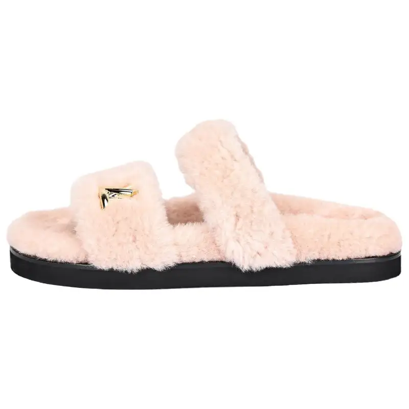 LOUIS VUITTON Sunset Slide Slippers Women's Pink